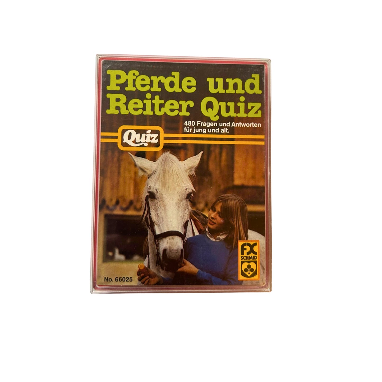 Pferde und Reiter Quiz 66025 FX Schmidt – SKU A9612 – Gesellschaftsspiel gebraucht kaufen bei Brettspielimperium