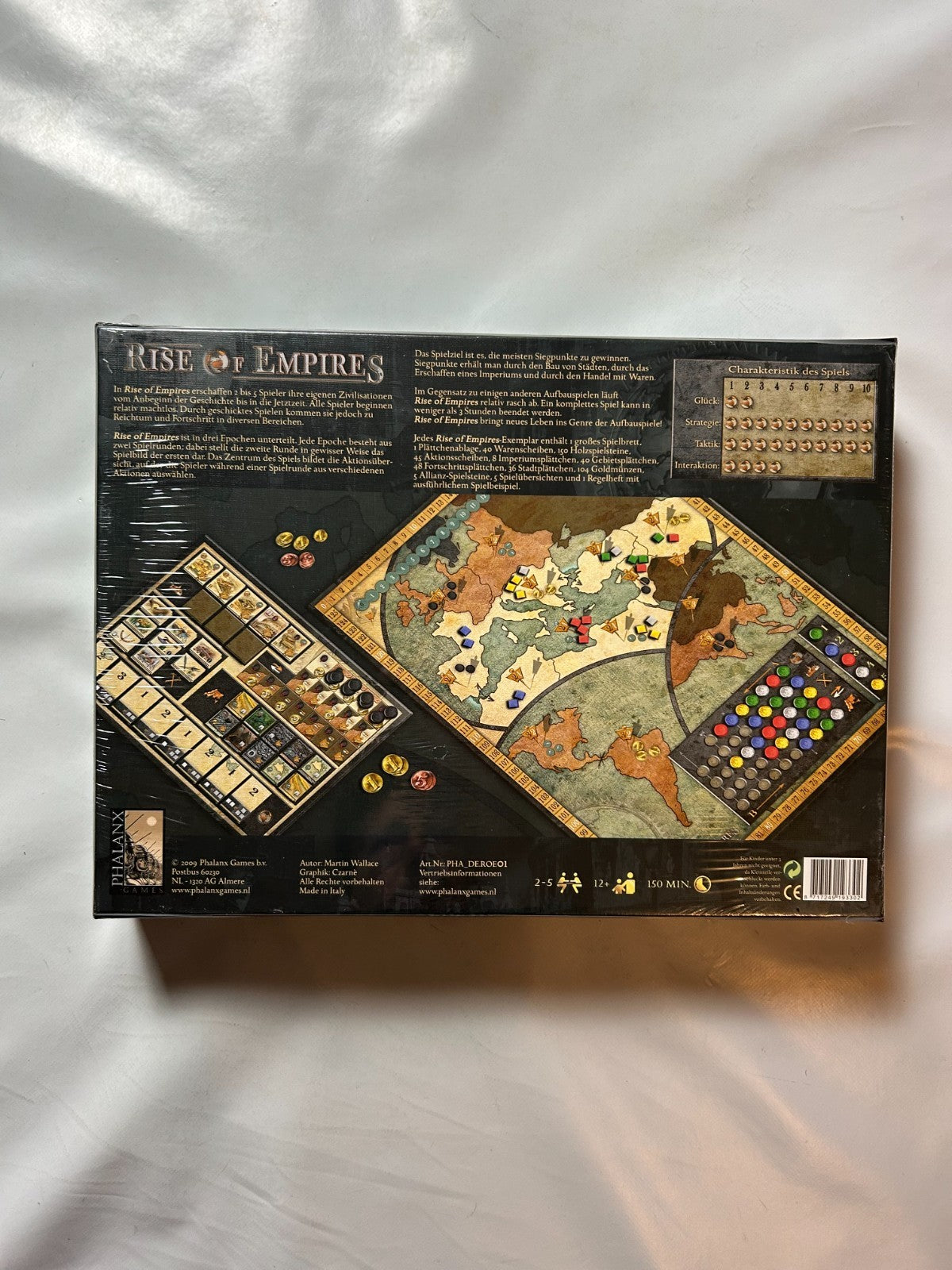 Phalanx  Rise of Empires Strategie Geselschaftsspiel  Neu in Folie - Ansicht 6