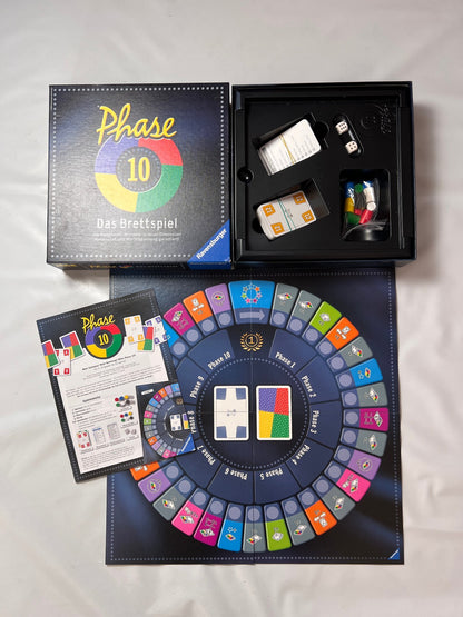 Phase 10 Brettspiel Ravensburger Spiel Gesellschaftsspiel  Vollständig - Ansicht 2
