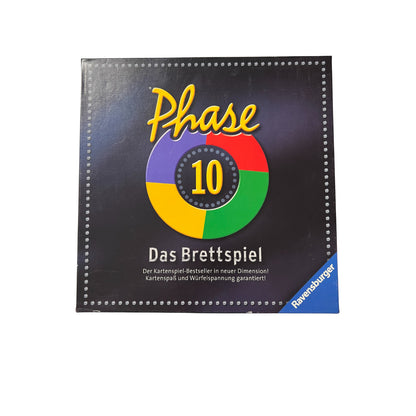 Phase 10 Brettspiel Spiel Gesellschaftsspiel Ravensburger – SKU A10487 – Gesellschaftsspiel gebraucht kaufen bei Brettspielimperium