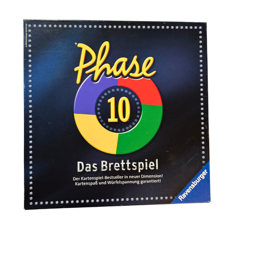 Phase 10 Brettspiel Spiel Gesellschaftsspiel Ravensburger – SKU A10921 – Gesellschaftsspiel gebraucht kaufen bei Brettspielimperium