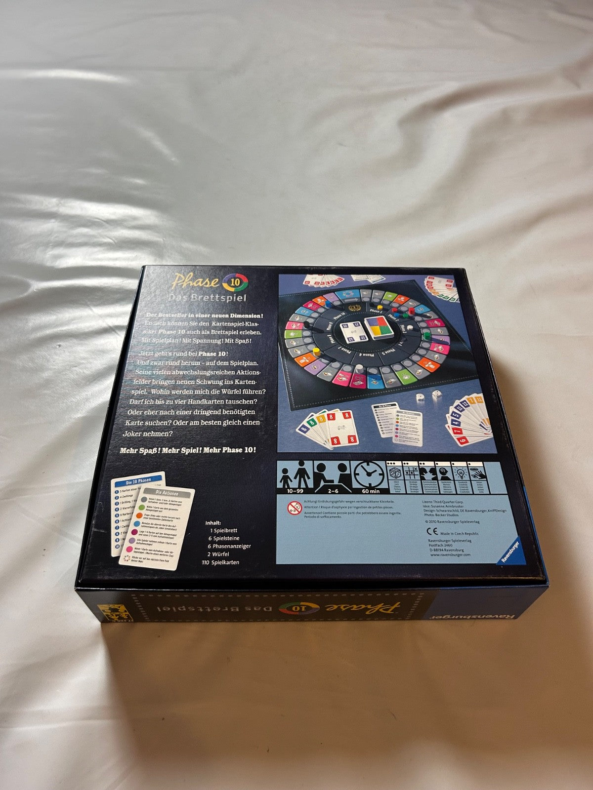 Phase 10 Brettspiel Spiel Gesellschaftsspiel Ravensburger  Unbespielt - Ansicht 14