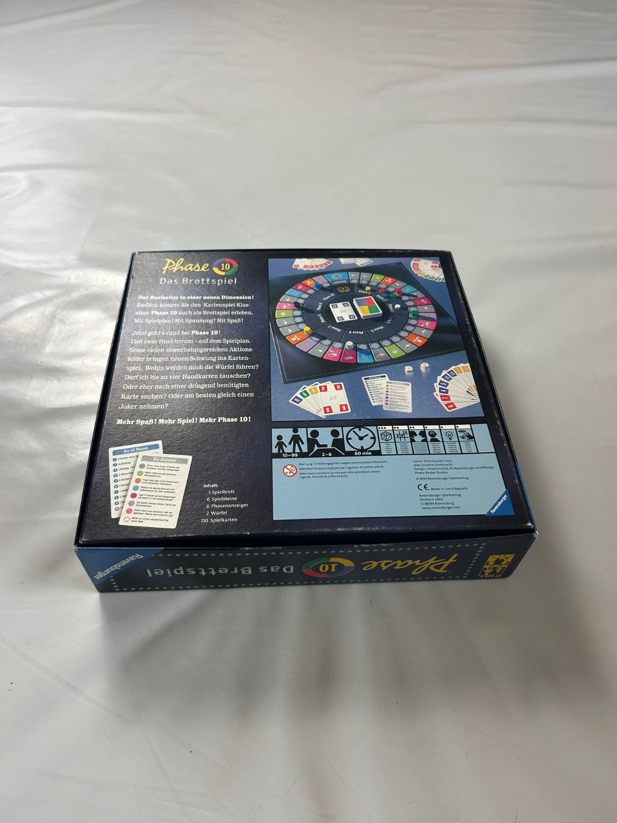 Phase 10 Brettspiel Spiel Gesellschaftsspiel Ravensburger  Vollständig - Ansicht 11