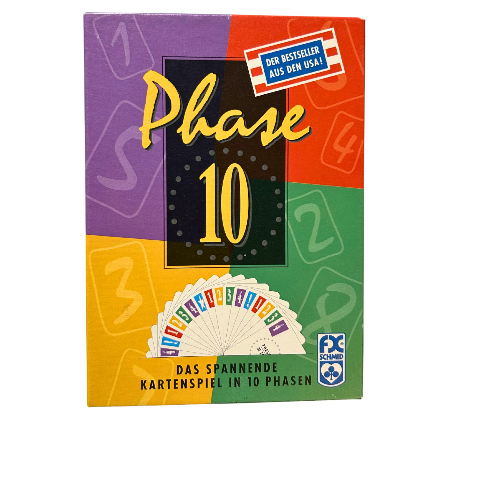 Phase 10 - FX Schmidt 1992 – SKU A11345 – Gesellschaftsspiel gebraucht kaufen bei Brettspielimperium