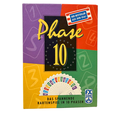 Phase 10 - FX Schmidt 1992 – SKU A11345 – Gesellschaftsspiel gebraucht kaufen bei Brettspielimperium