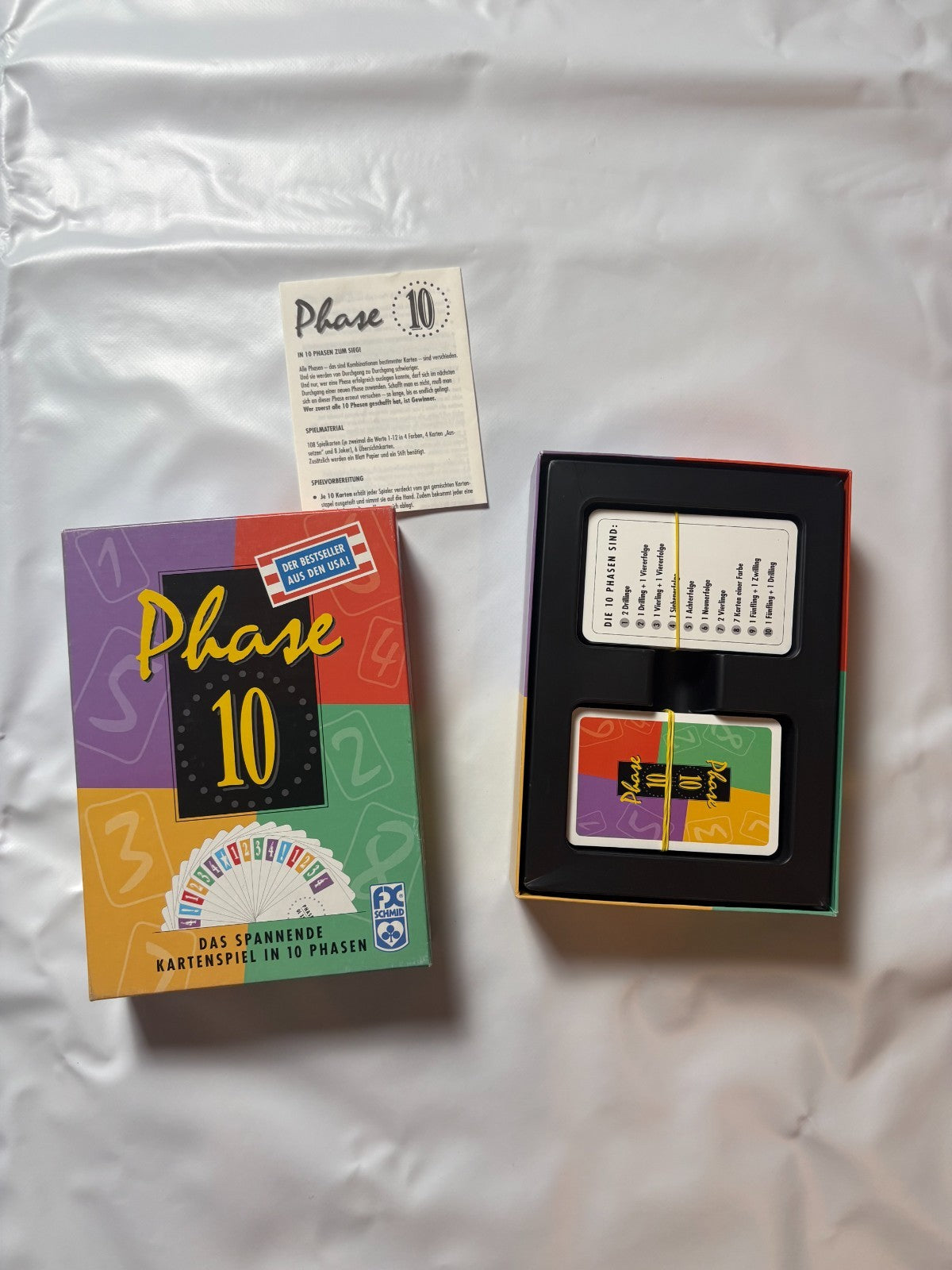 Phase 10 Kartenspiel FX Schmid 1995 - Vollständig - Ansicht 6