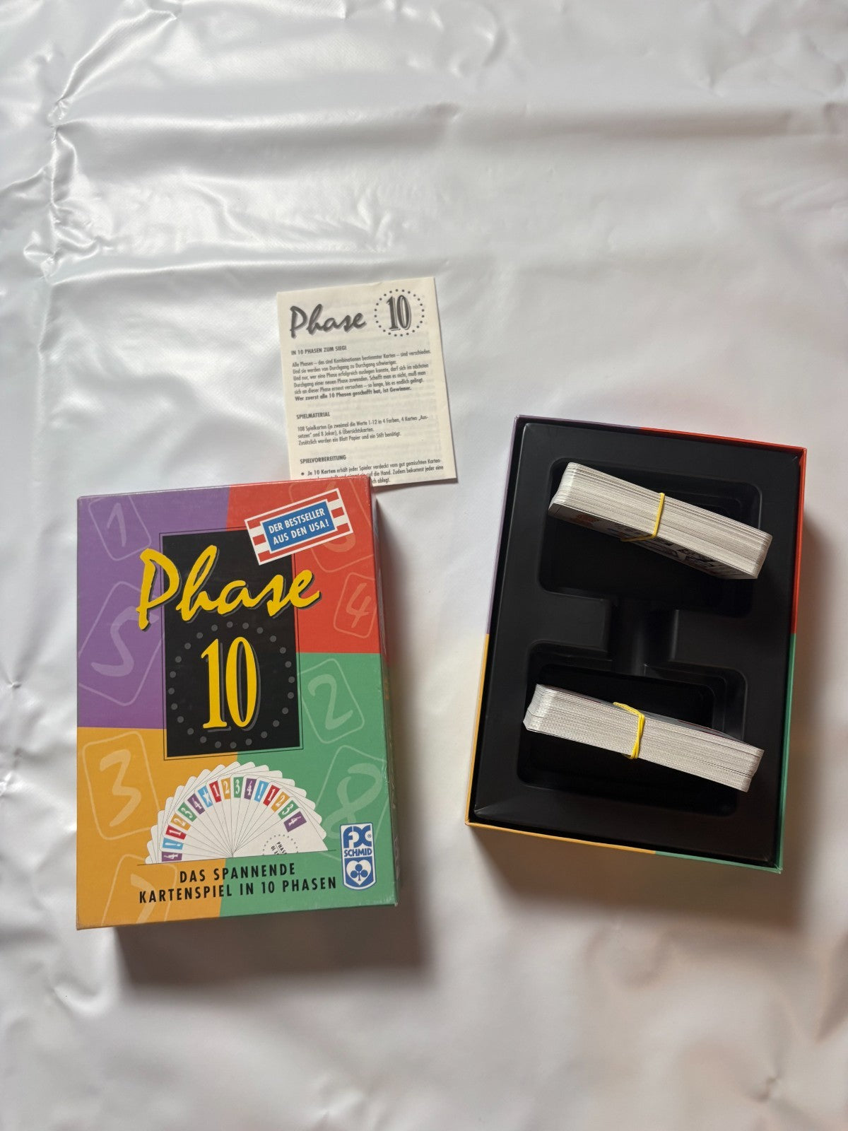 Phase 10 Kartenspiel FX Schmid 1995 - Vollständig - Ansicht 8
