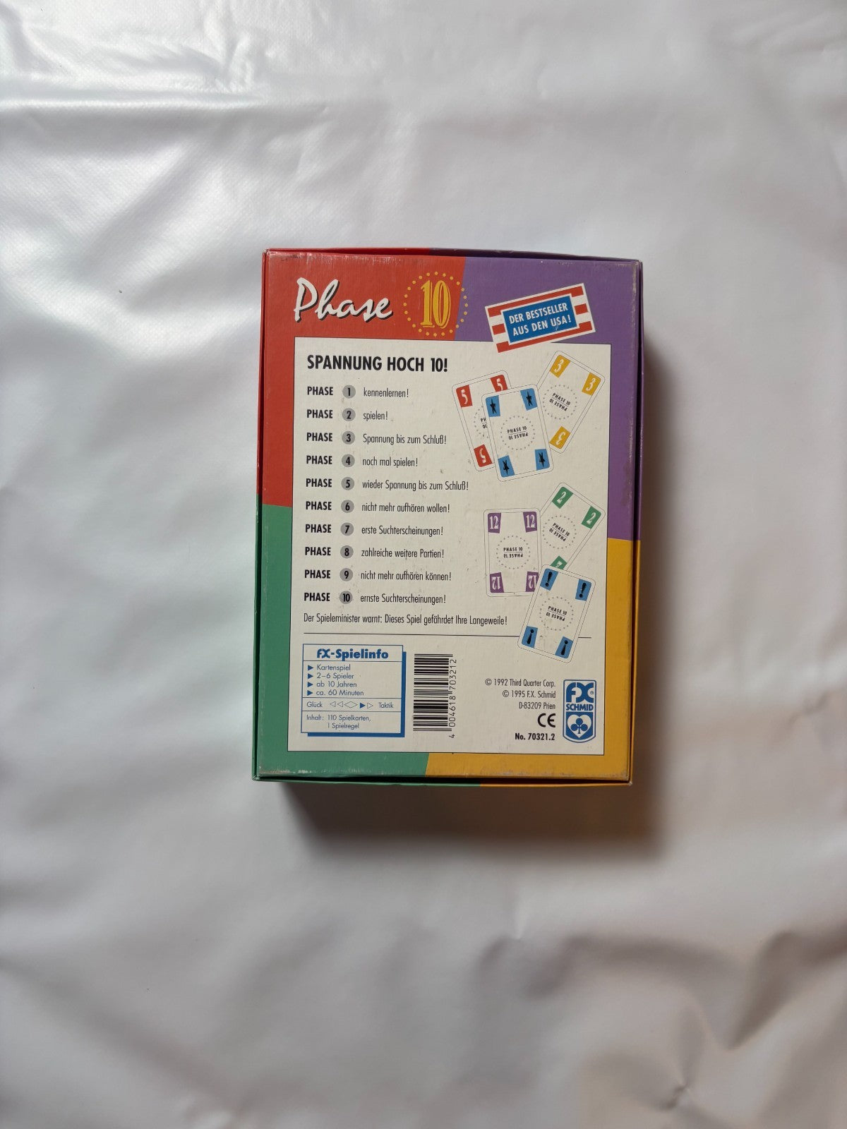 Phase 10 Kartenspiel FX Schmid 1995 - Vollständig - Ansicht 9