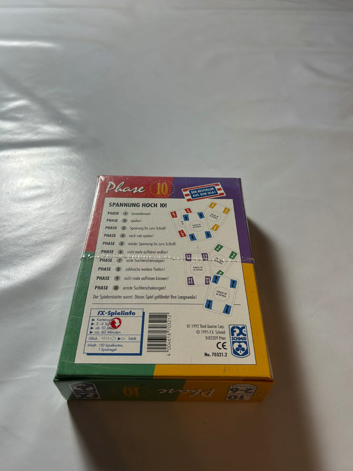 Phase 10 Kartenspiel FX Schmid - NEU in Folie - Ansicht 7