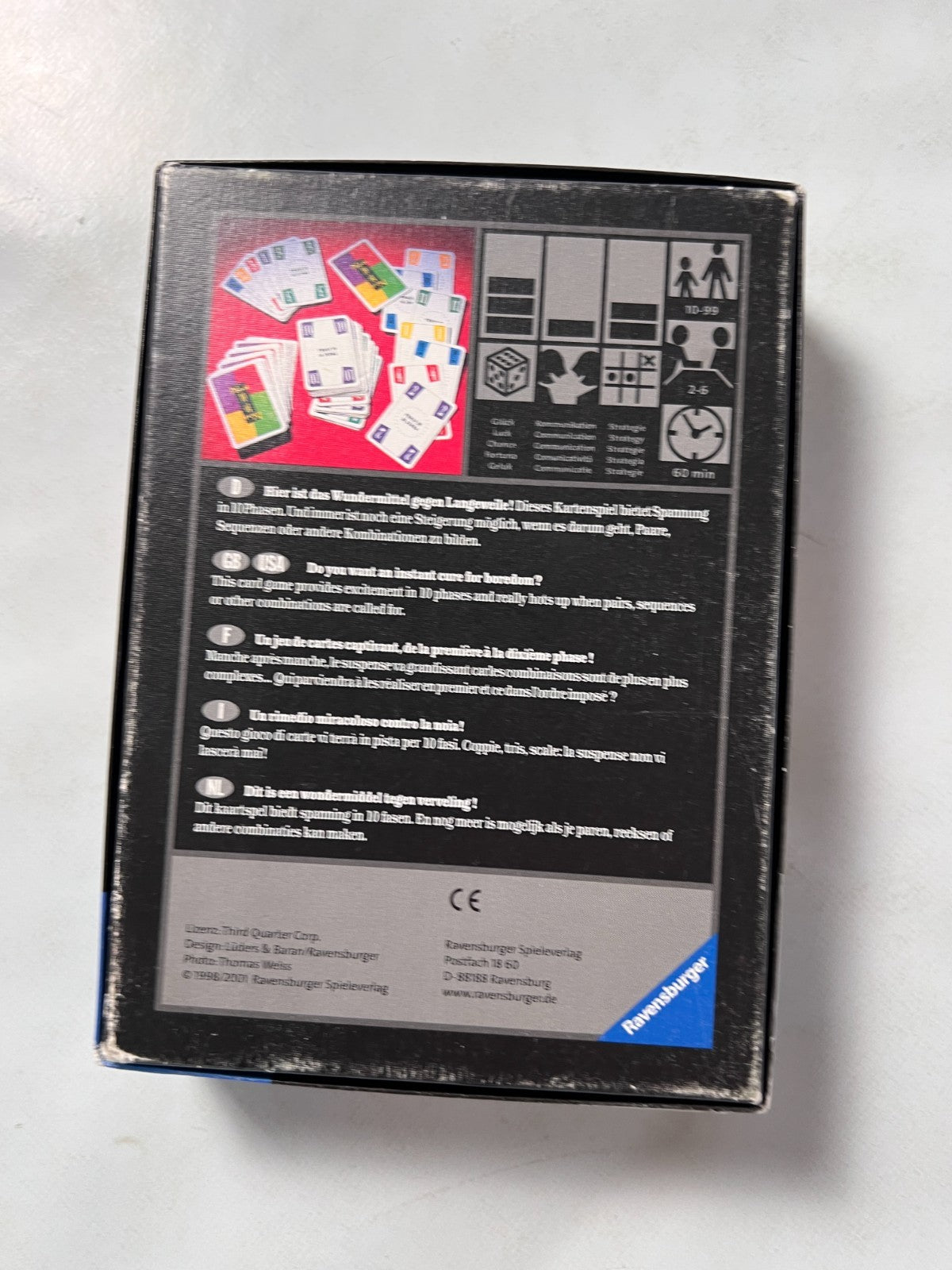 Phase 10  Ravensburger 2001 Vollständig - Ansicht 10