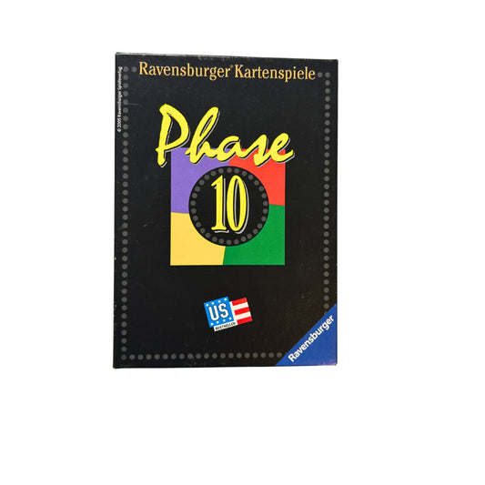 Phase 10 - Ravensburger 2005- – SKU A11665 – Kartenspiel gebraucht kaufen bei Brettspielimperium