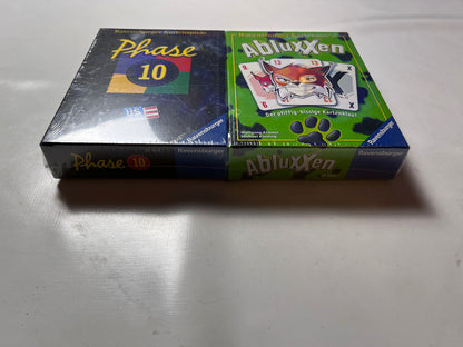 Phase 10 und Abluxxen Spiel Ravensburger 2005 Kartenspiel - NEU in Folie - Ansicht 3