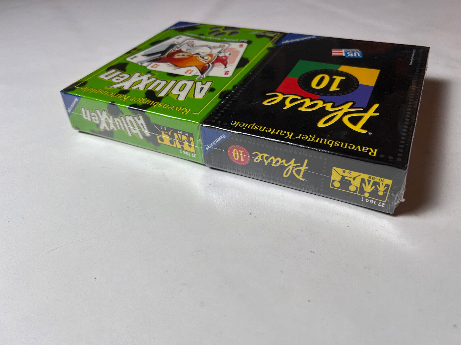 Phase 10 und Abluxxen Spiel Ravensburger 2005 Kartenspiel - NEU in Folie - Ansicht 5