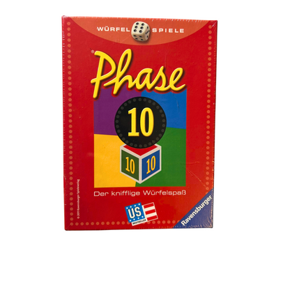 Phase 10 Würfelspiel  Ravensburger 2007  Neu in Folie - Ansicht 1