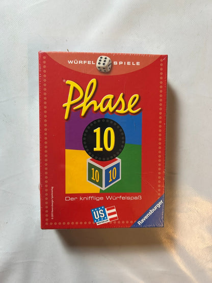 Phase 10 Würfelspiel  Ravensburger 2007  Neu in Folie - Ansicht 2