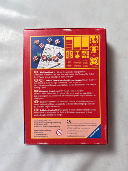 Phase 10 Würfelspiel Spiel Ravensburger Alte Version 2001 - Vollständig - Ansicht 9