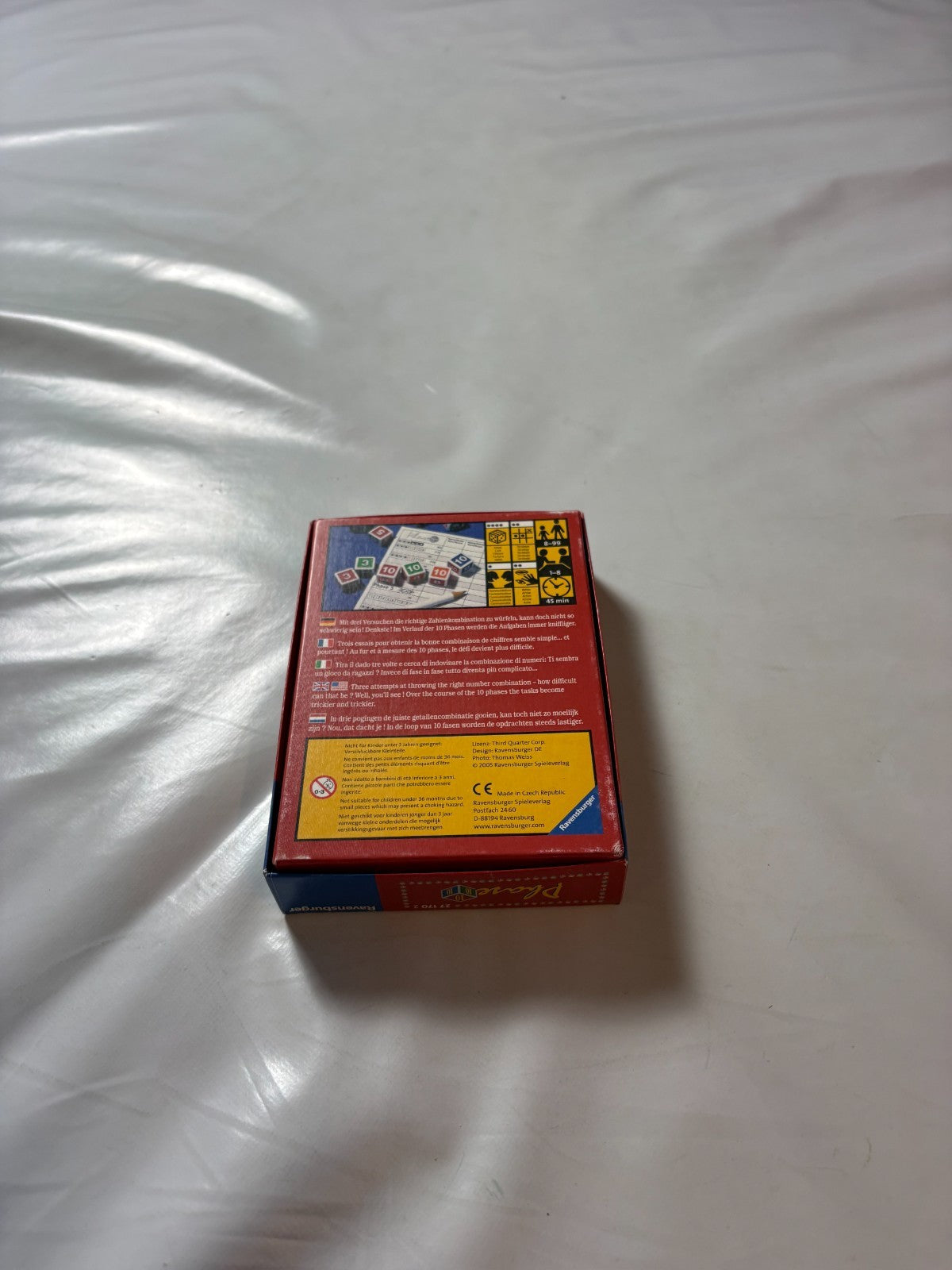 Phase 10 Würfelspiel Spiel Ravensburger Alte Version 2005  Vollständig - Ansicht 11