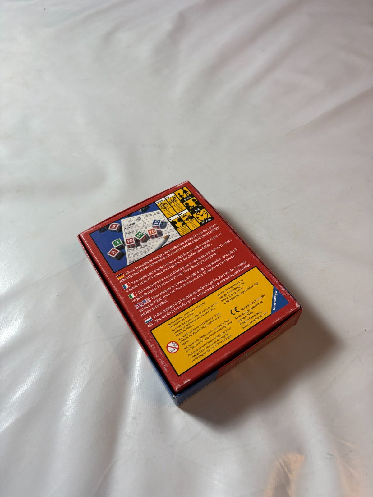 Phase 10 Würfelspiel Spiel Ravensburger Alte Version 2005  Vollständig - Ansicht 13