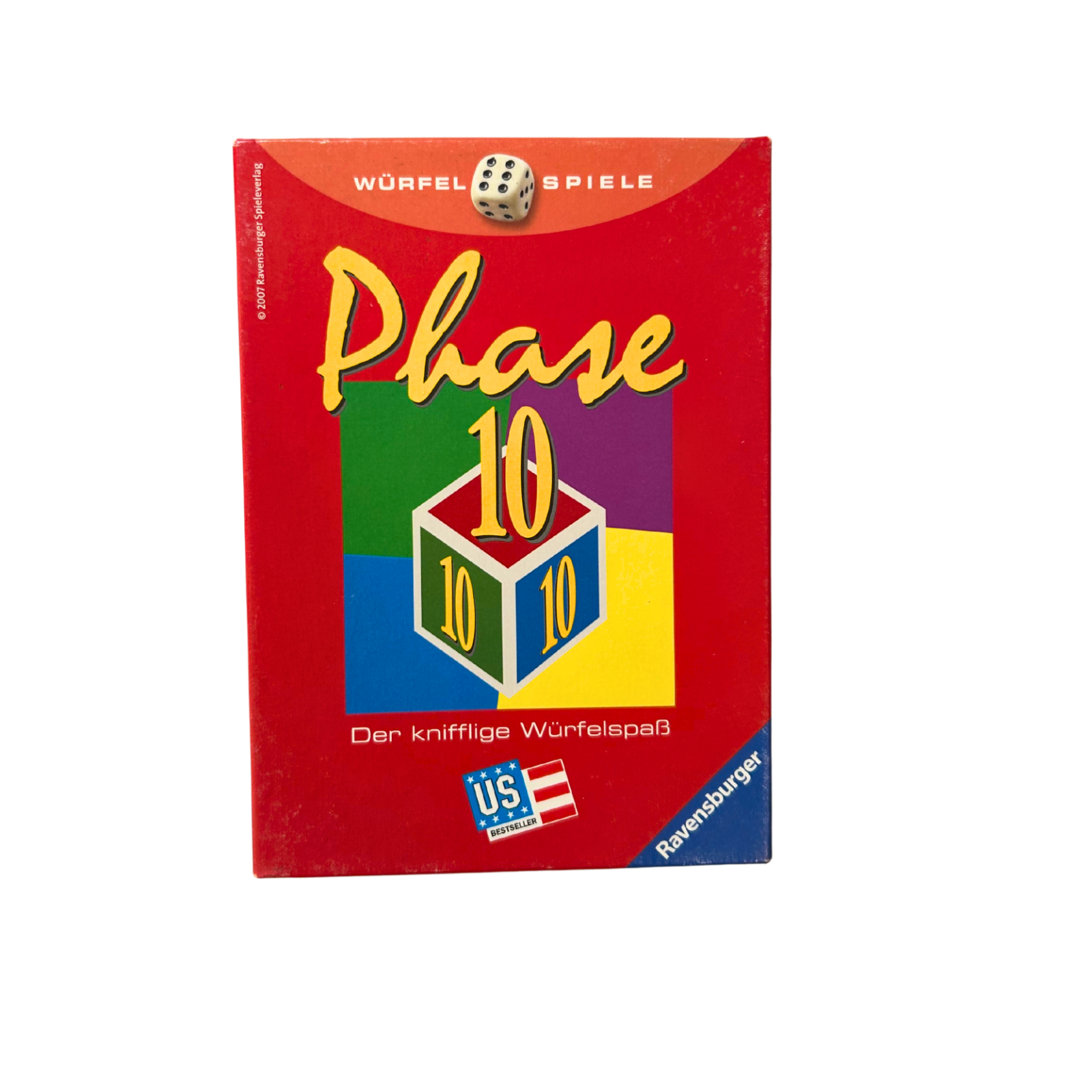 Phase 10 Würfelspiel Spiel Ravensburger Alte Version 2007  Vollständig - Ansicht 1