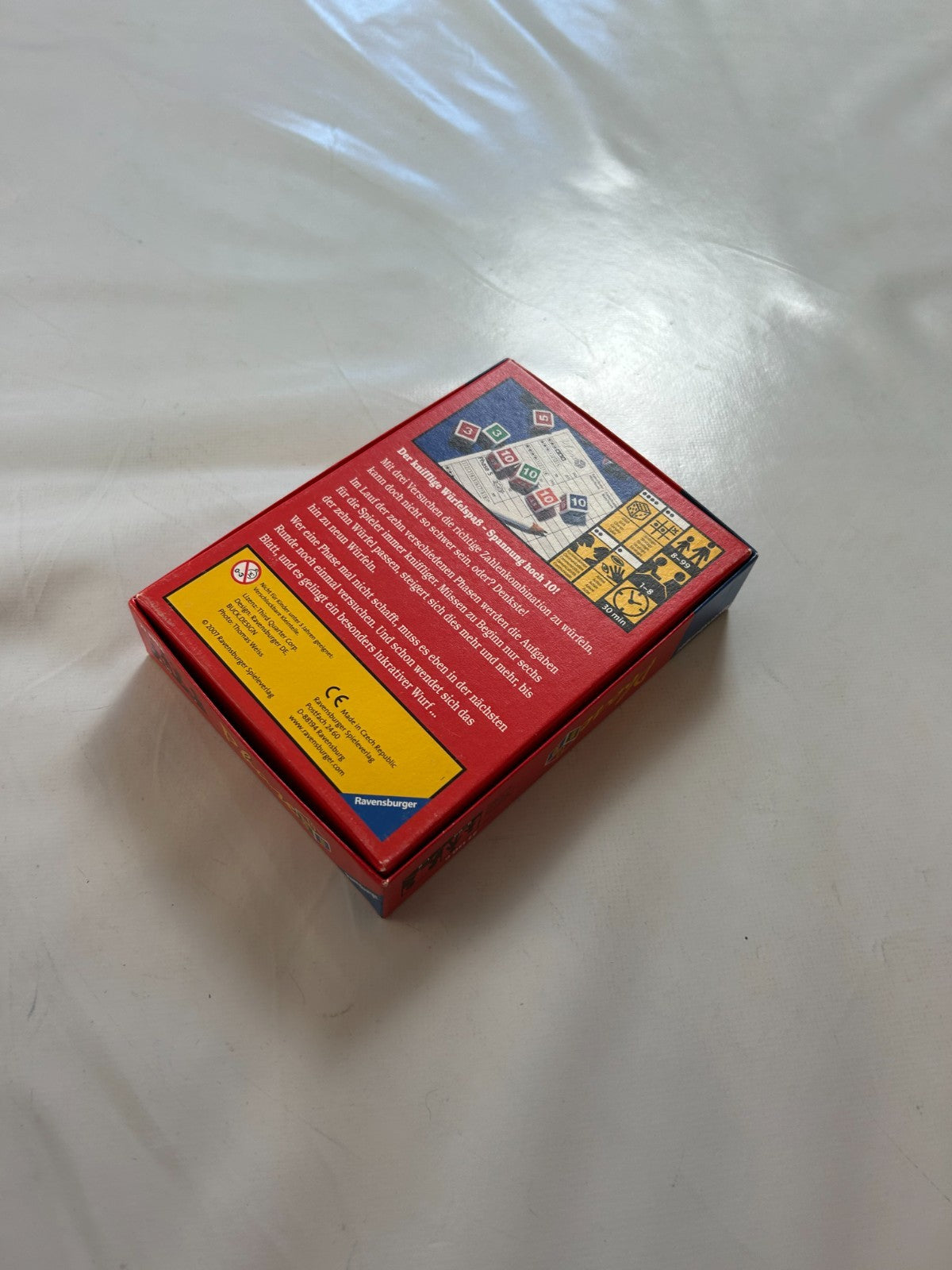 Phase 10 Würfelspiel Spiel Ravensburger Alte Version 2007  Vollständig - Ansicht 12