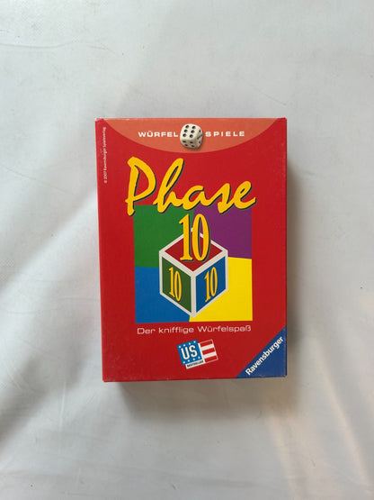 Phase 10 Würfelspiel Spiel Ravensburger Alte Version 2007  Vollständig - Ansicht 2