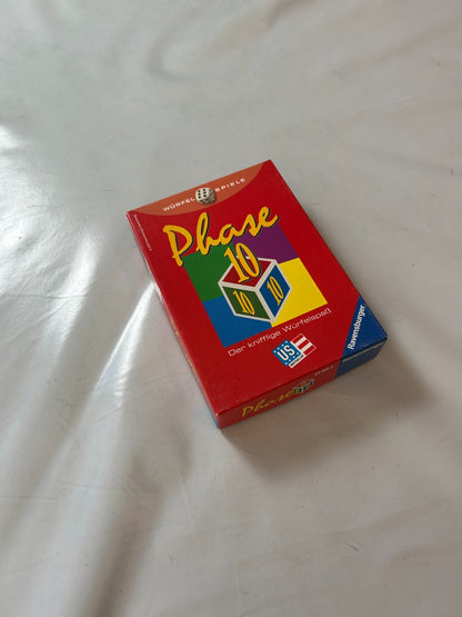Phase 10 Würfelspiel Spiel Ravensburger Alte Version 2007  Vollständig - Ansicht 5