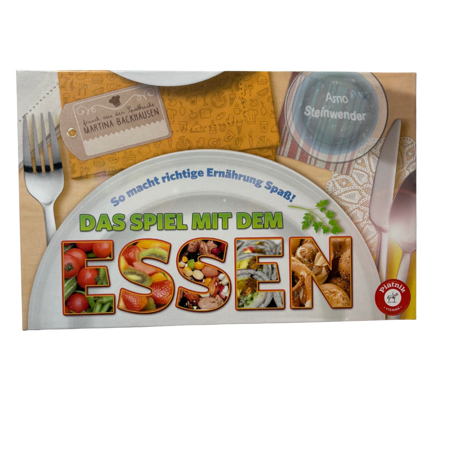Piatnik Brettspiel: "Das Spiel mit dem Essen" – – SKU A14213 – Gesellschaftsspiel gebraucht kaufen bei Brettspielimperium