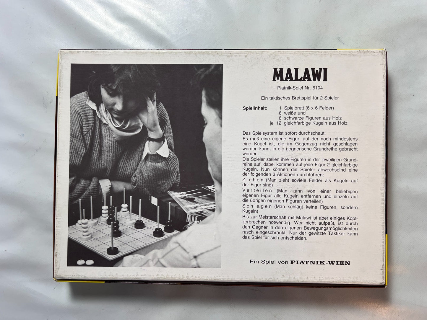 Piatnik: Malawi, Strategiespiel aus Holz für 2 Personen - Vollständig - Ansicht 9