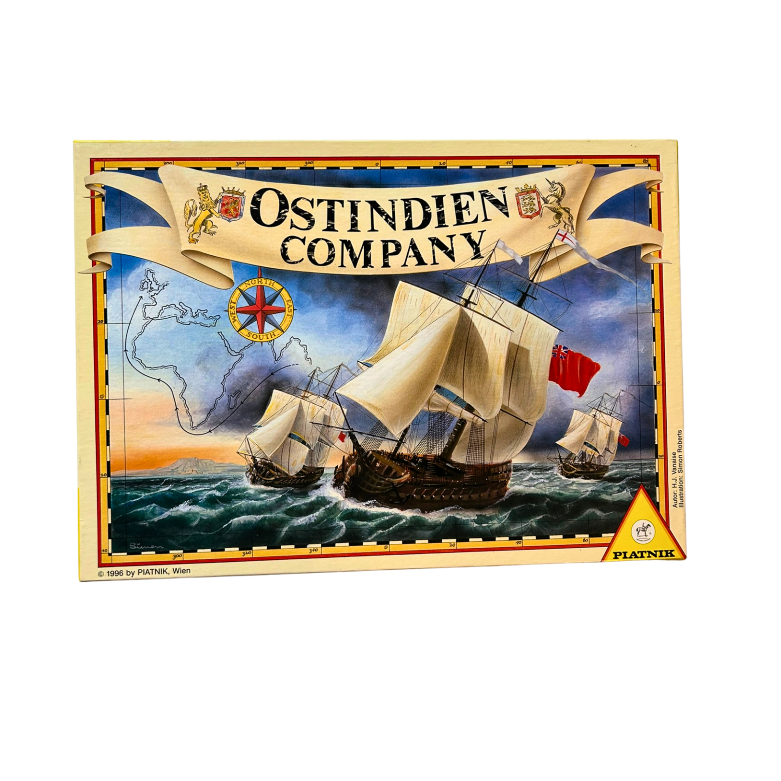 Piatnik Ostindien Company  Vintage 1996  ab 10 Jahren  Vollständig - Ansicht 1