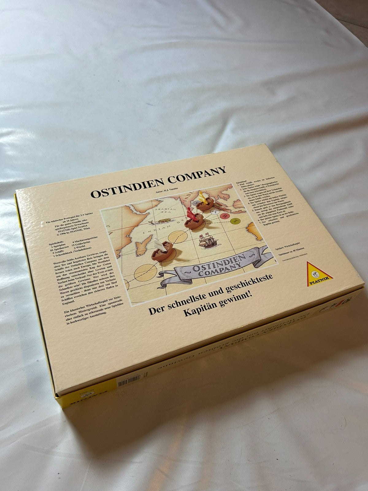 Piatnik Ostindien Company  Vintage 1996  ab 10 Jahren  Vollständig - Ansicht 14