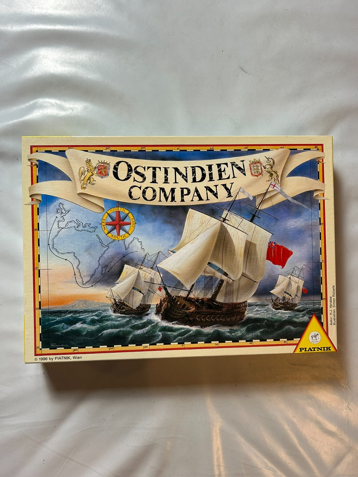 Piatnik Ostindien Company  Vintage 1996  ab 10 Jahren  Vollständig - Ansicht 2
