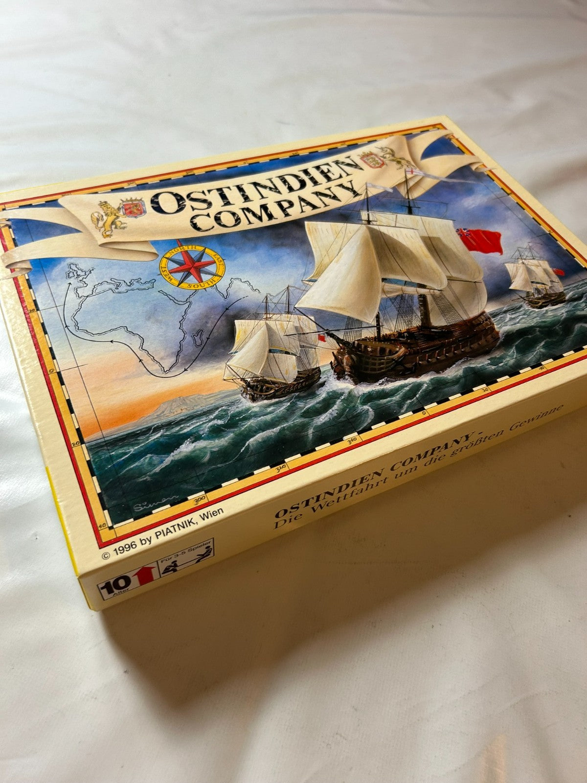 Piatnik Ostindien Company  Vintage 1996  ab 10 Jahren  Vollständig - Ansicht 5