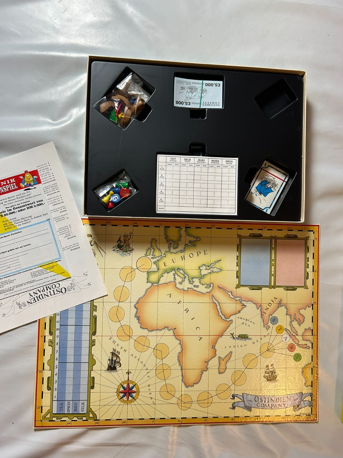 Piatnik Ostindien Company  Vintage 1996  ab 10 Jahren  Vollständig - Ansicht 7