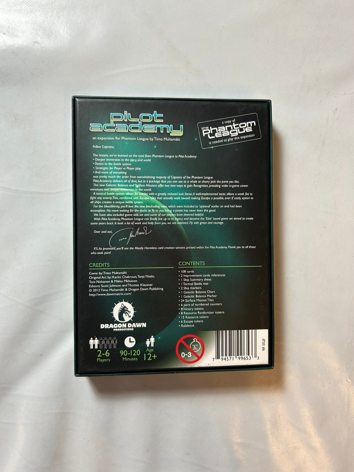 Pilot Academy the Phantom League Spiel englisch  Unbespielt - Ansicht 9
