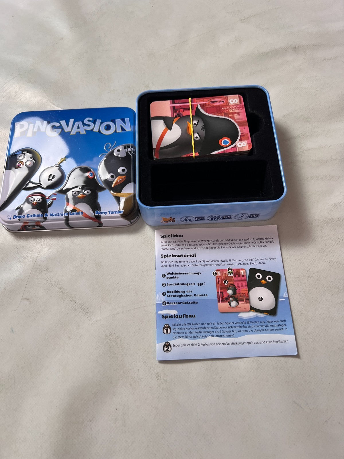 Pingvasion von AsmODee Blechbox - Vollständig - Ansicht 3