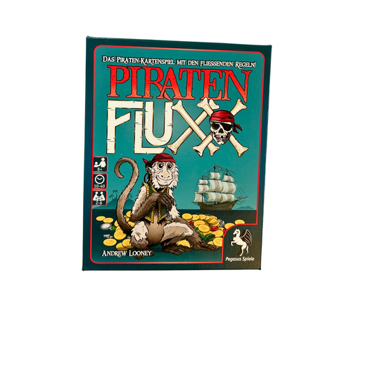 PIRATEN FLUXX  Kartenspiel Gesellschaftsspiel Pegasus  vollständig - Ansicht 1