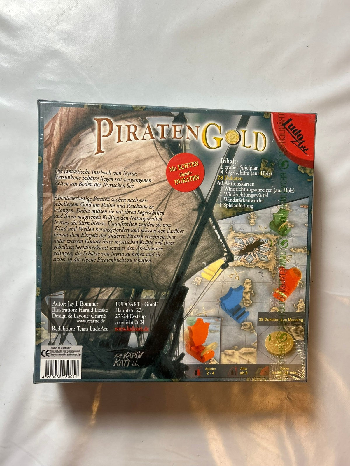 PiratenGold - Ludo Art Brettspiel Neu in Folie - Ansicht 7