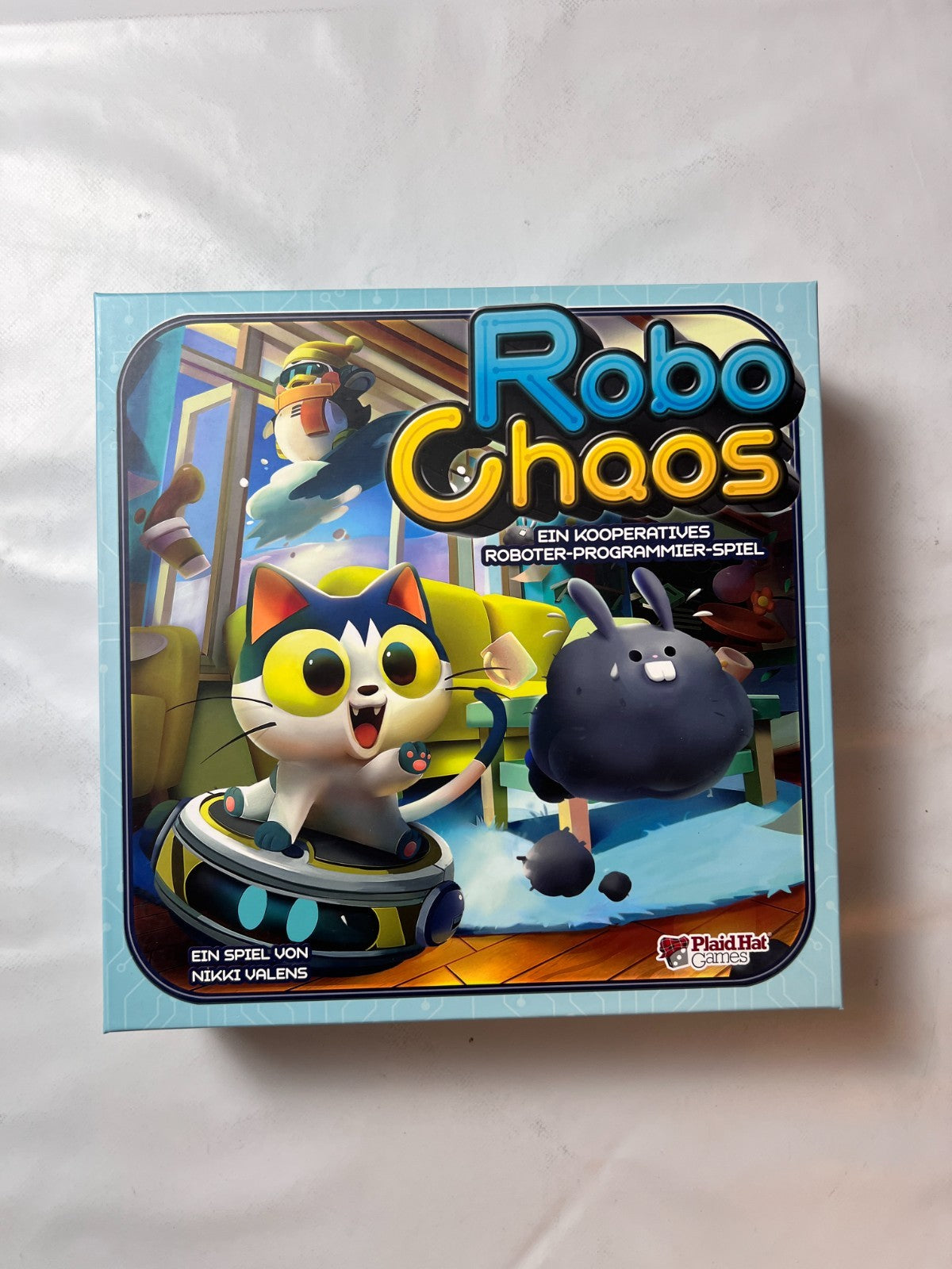 PLAID HAT GAMES Robo Chaos Gesellschaftsspiel - Vollständig - Ansicht 4