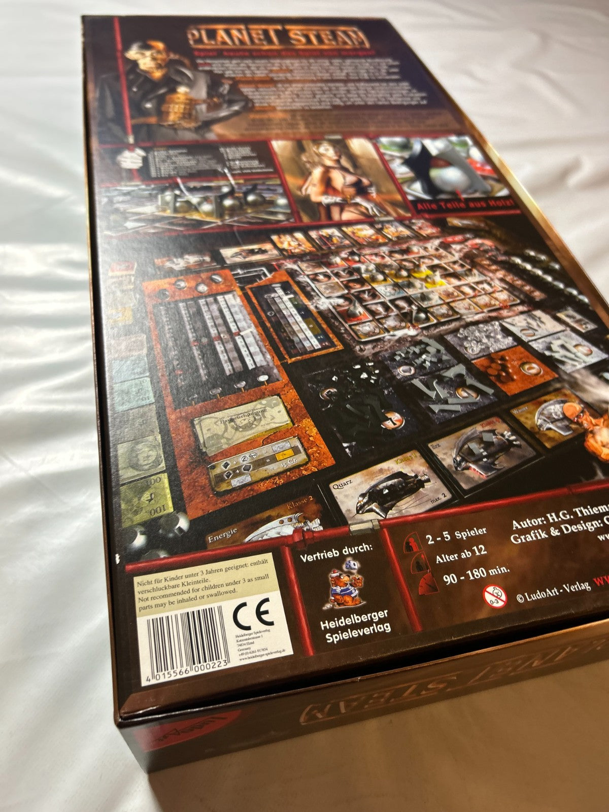 PLANET STEAM Ludo Art HD Spieleverlag Ed. deutsch  Unbespielt - Ansicht 12