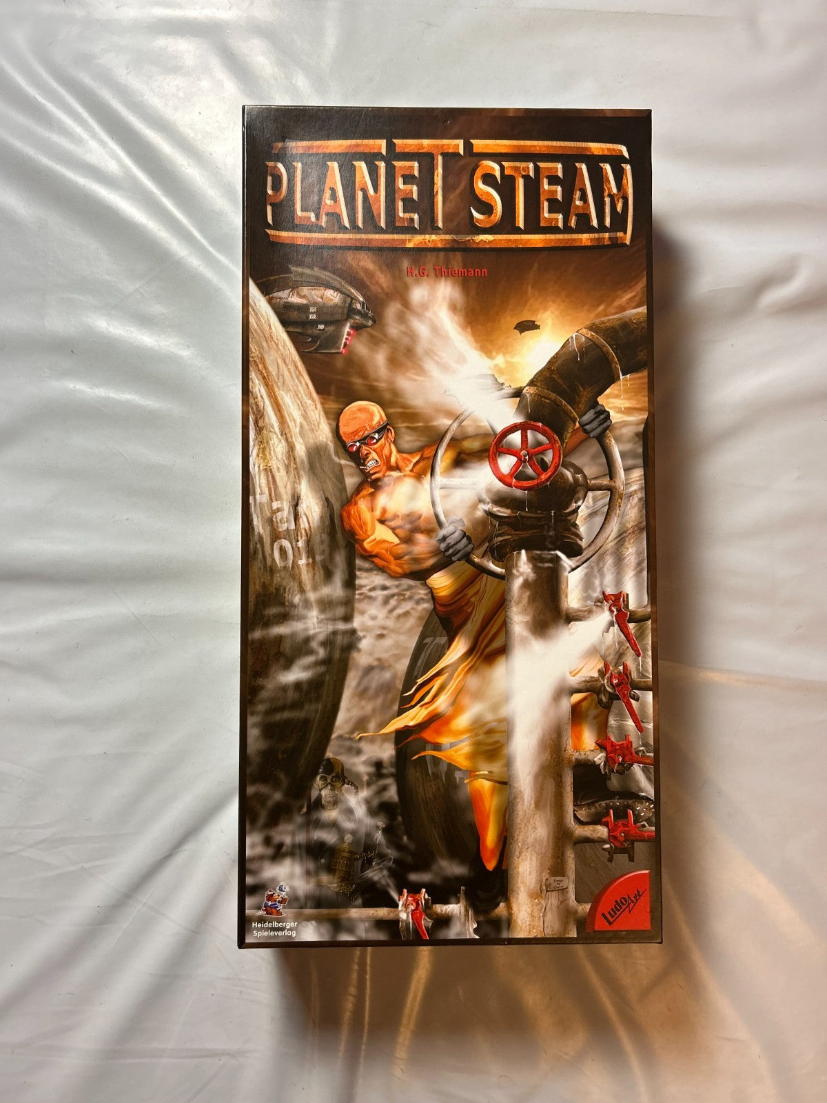 PLANET STEAM Ludo Art HD Spieleverlag Ed. deutsch  Unbespielt - Ansicht 2