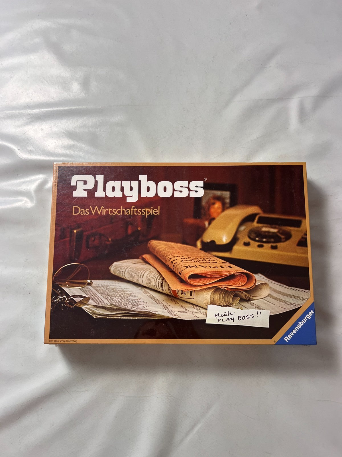 Playboss Ravensburger Das  Wirtschaftsspiel Brettspiel 1977 - NEU in Folie - Ansicht 2