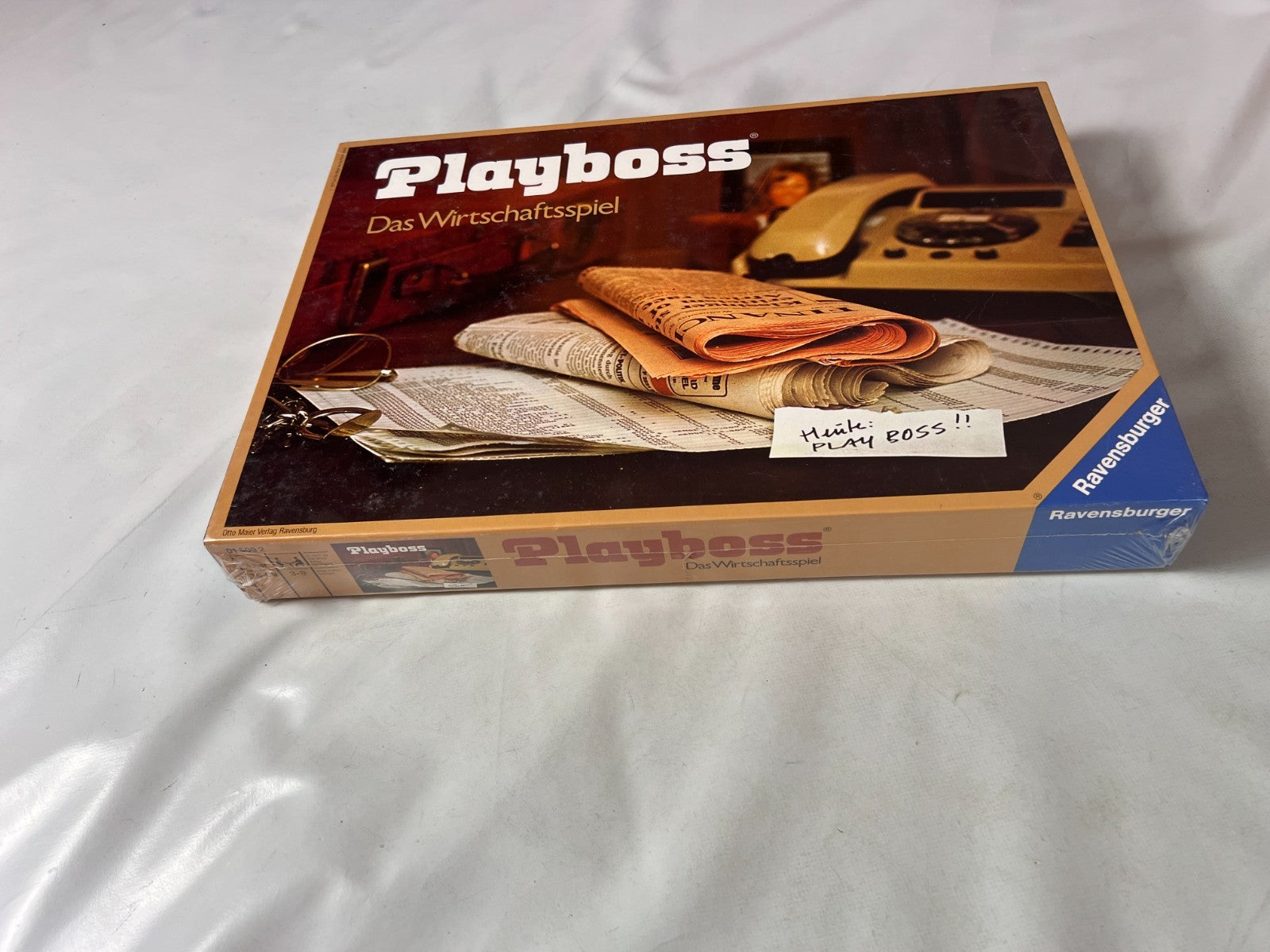 Playboss Ravensburger Das  Wirtschaftsspiel Brettspiel 1977 - NEU in Folie - Ansicht 6