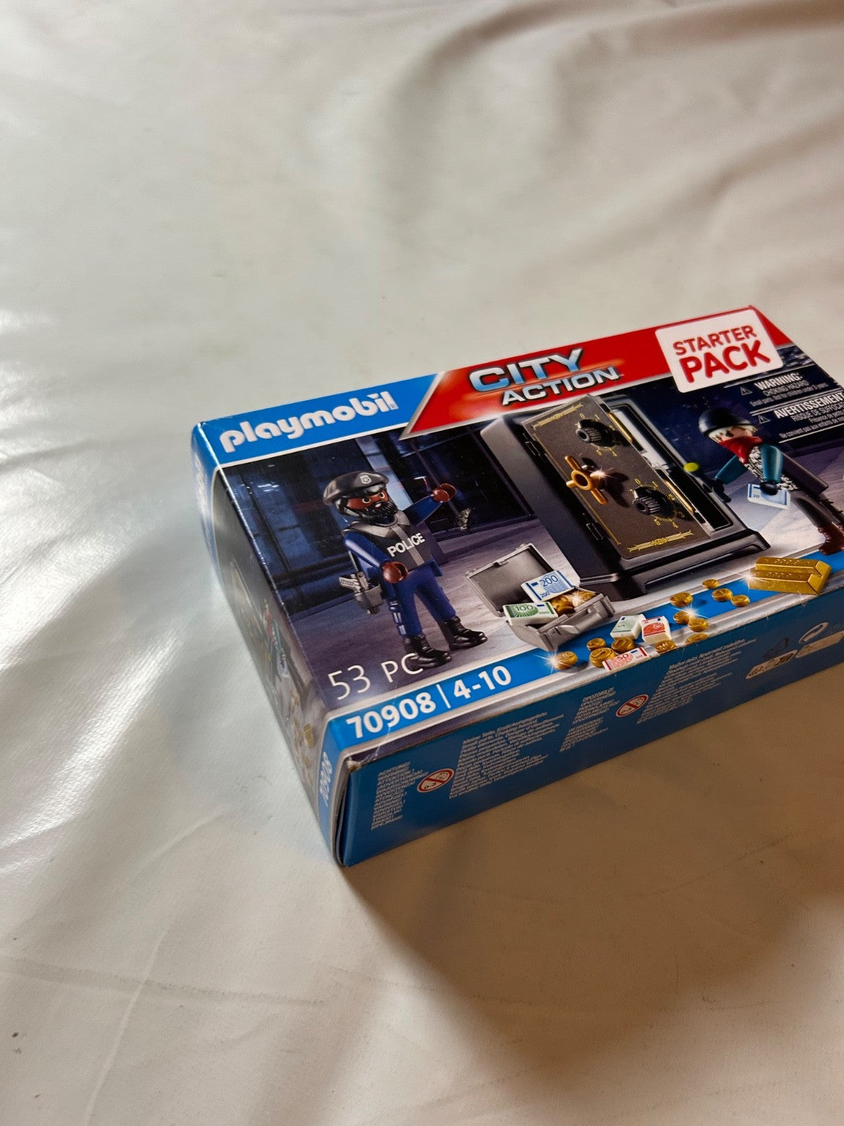 Playmobil 70908 Starter Pack Tresorknacker Polizist Tresor OVP NEU Polizei Dieb - Ansicht 5