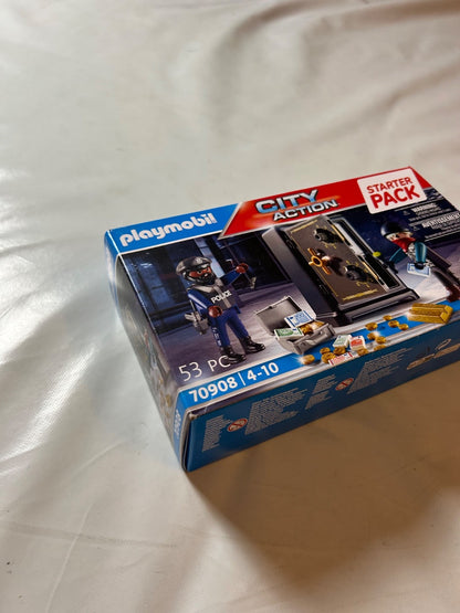 Playmobil 70908 Starter Pack Tresorknacker Polizist Tresor OVP NEU Polizei Dieb - Ansicht 5