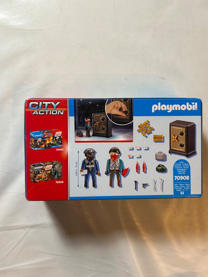 Playmobil 70908 Starter Pack Tresorknacker Polizist Tresor OVP NEU Polizei Dieb - Ansicht 7