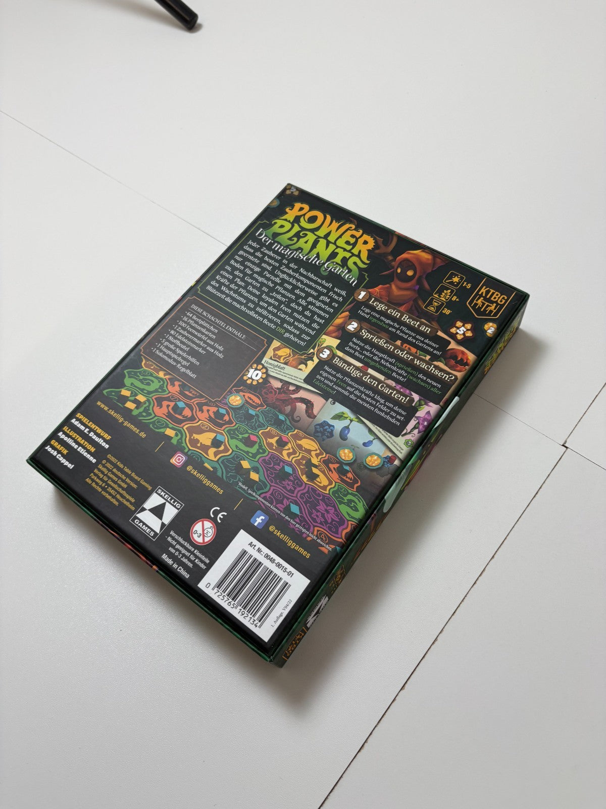 Power Plants Der magische Garten Skellig Games Brettspiel - Vollständig - Ansicht 10