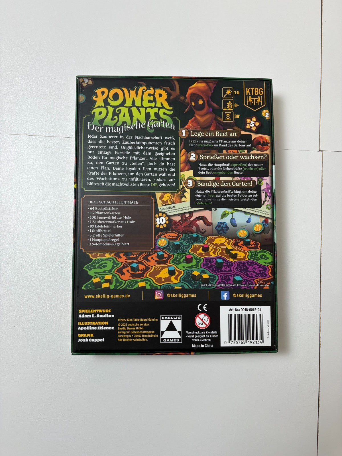Power Plants Der magische Garten Skellig Games Brettspiel - Vollständig - Ansicht 8