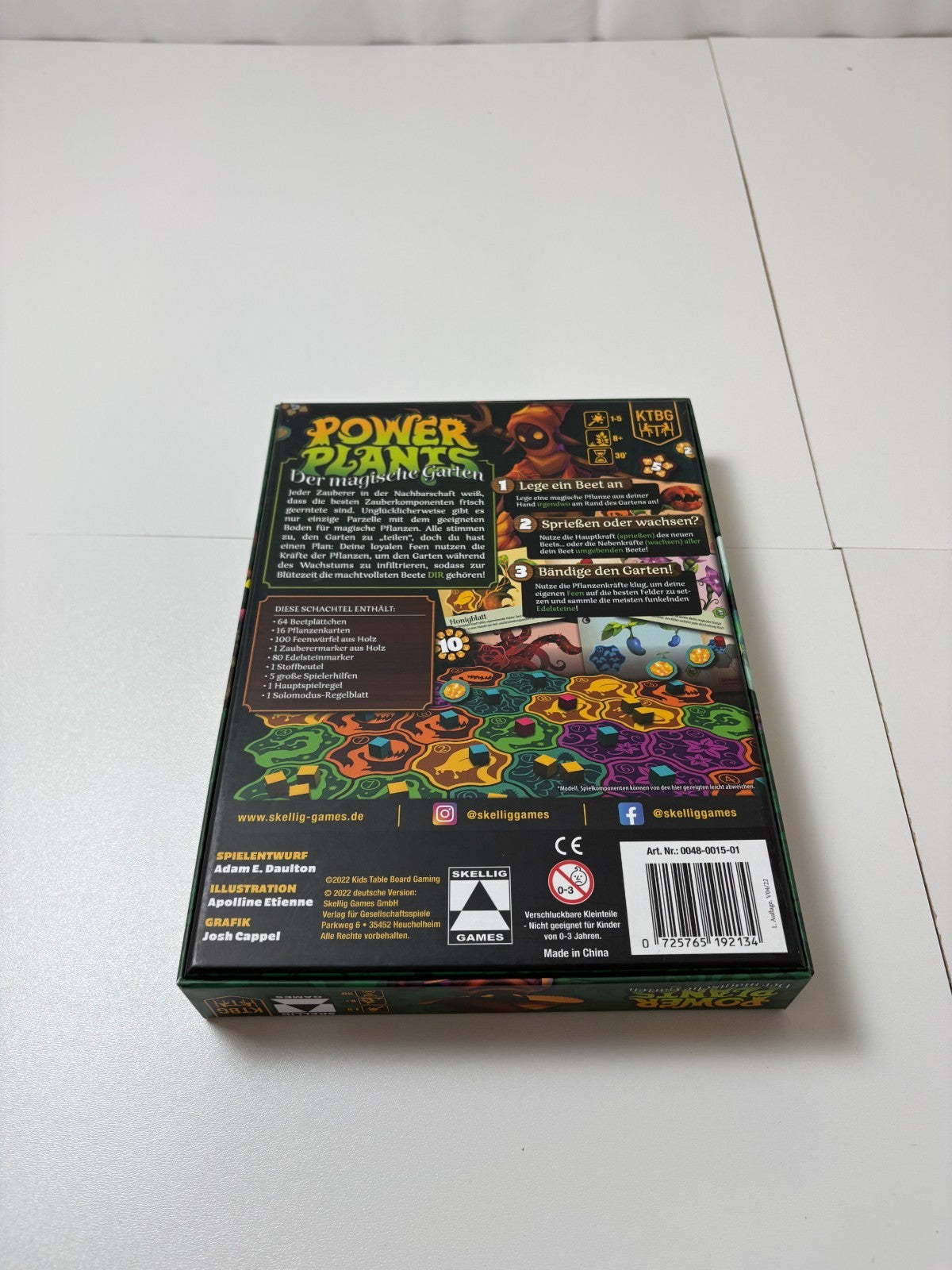 Power Plants Der magische Garten Skellig Games Brettspiel - Vollständig - Ansicht 9