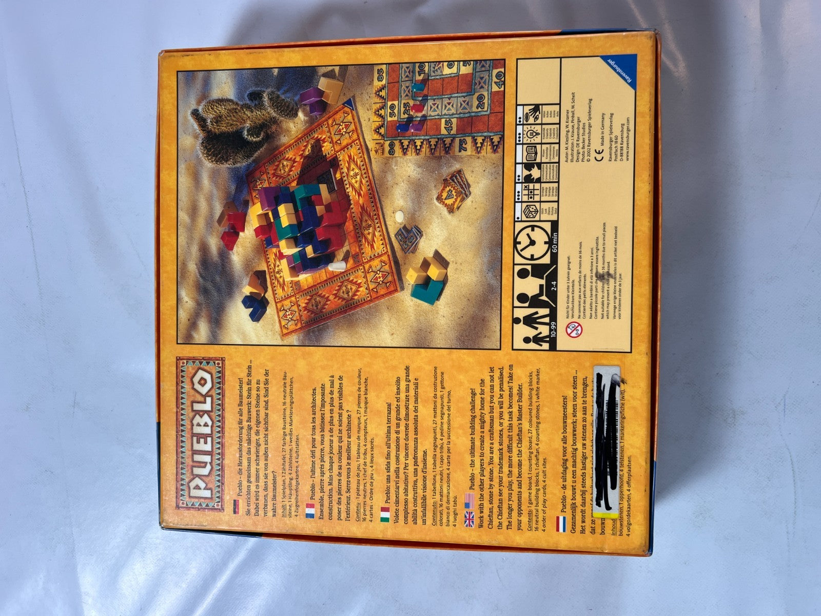 PUEBLO Brettspiel Gesellschaftsspiel Ravensburger 2002 - Vollständig - Ansicht 13
