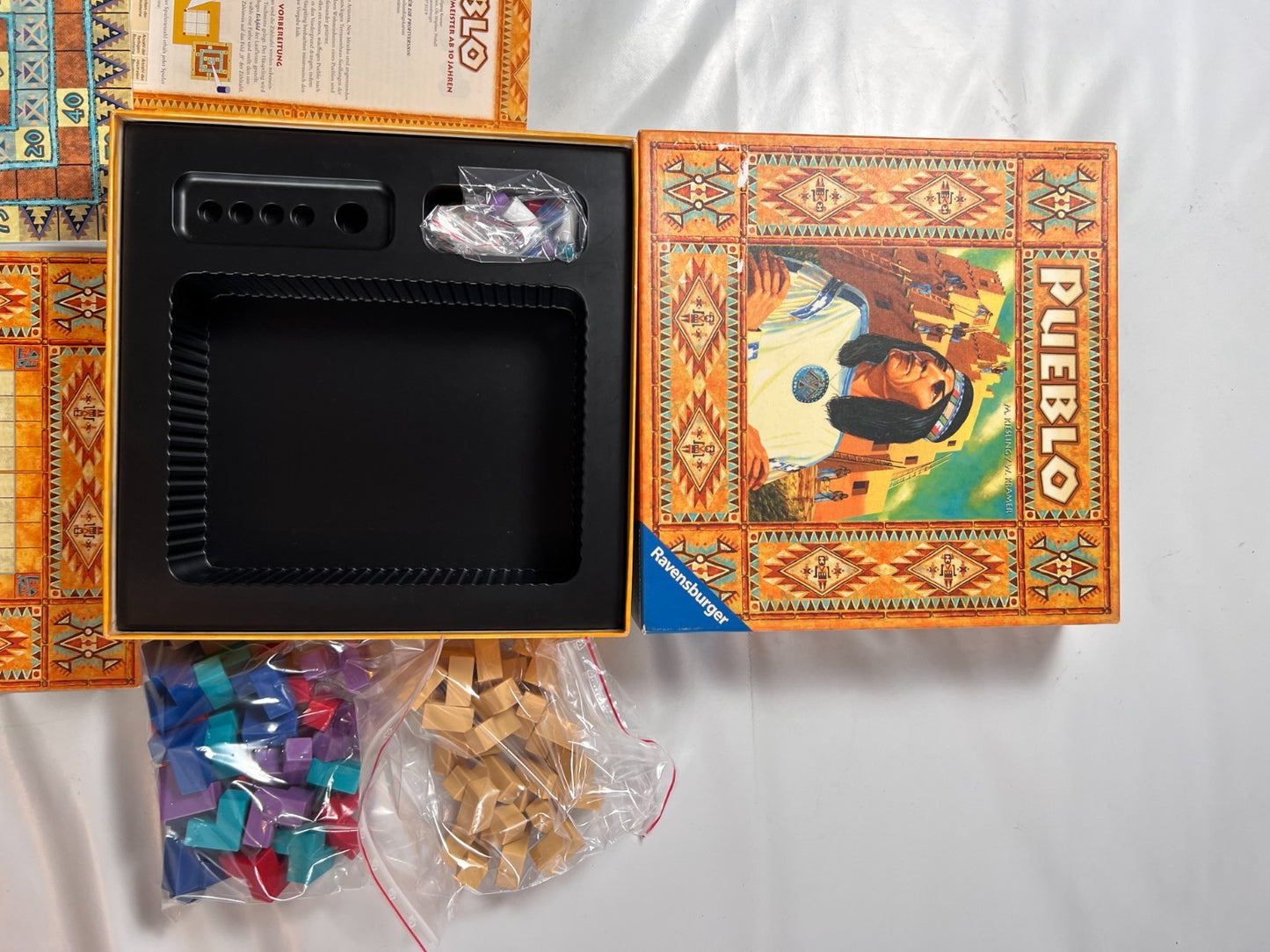PUEBLO Brettspiel Gesellschaftsspiel Ravensburger 2002 - Vollständig - Ansicht 5